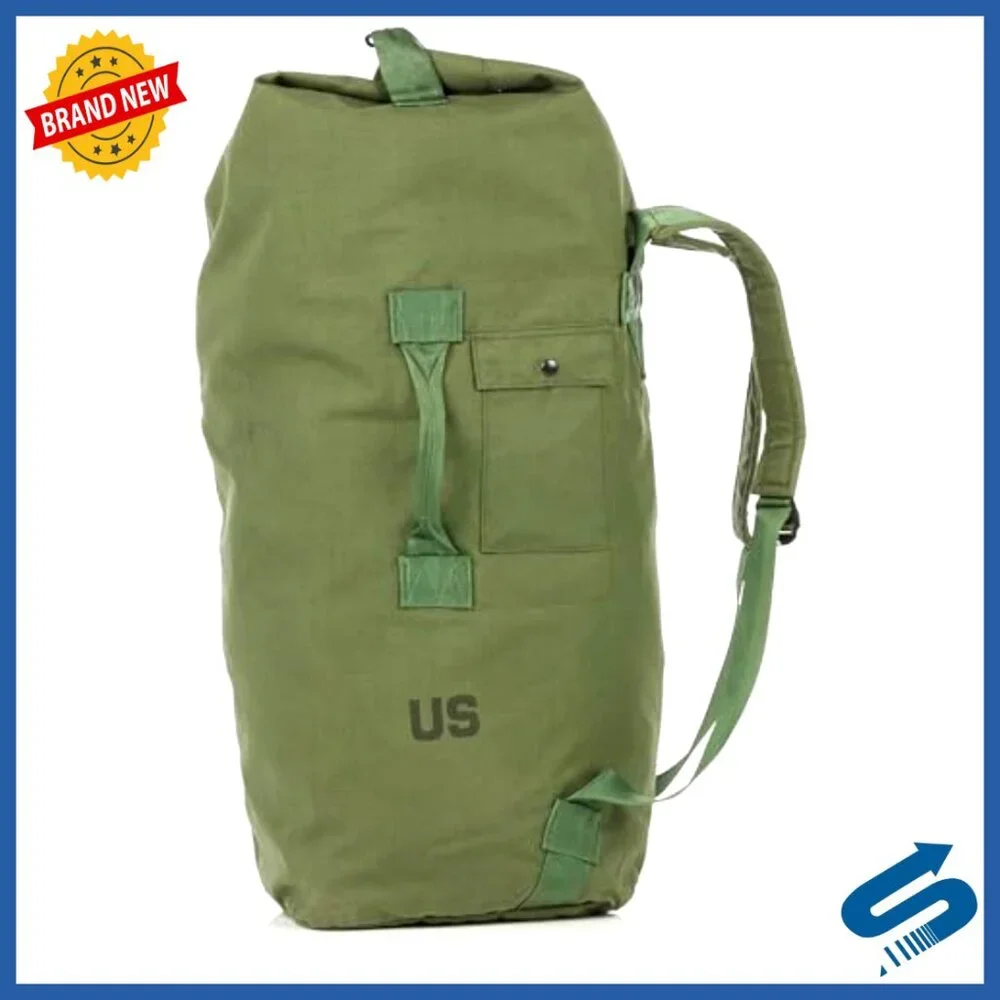 Military Surplus Duffle Bag Cordura Travel Gear Backpack Strap Outdoor Camping